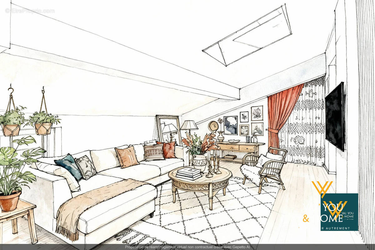 Appartement à LA TOUR-DE-SALVAGNY