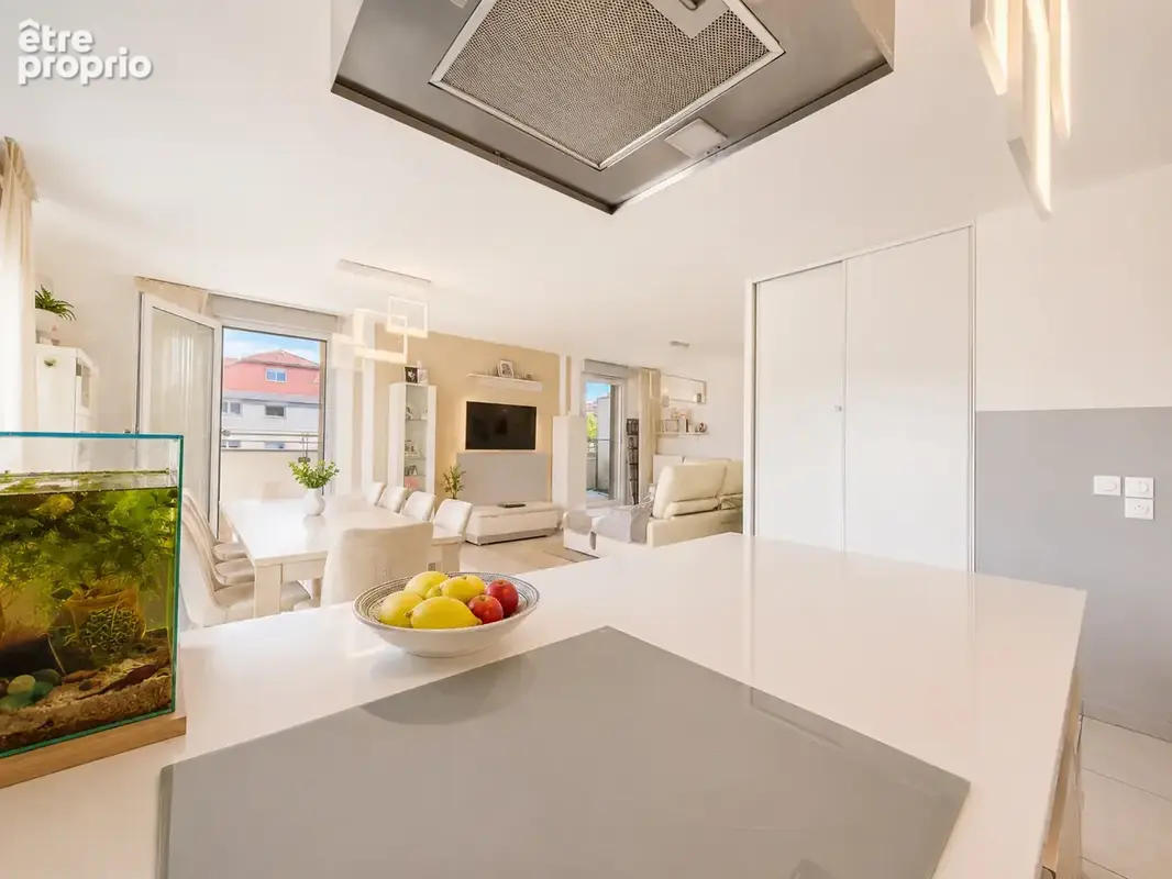 Magnifque attique sur la commune de vetraz monthoux avec grande terrasse garage double et parking prive - photo 8