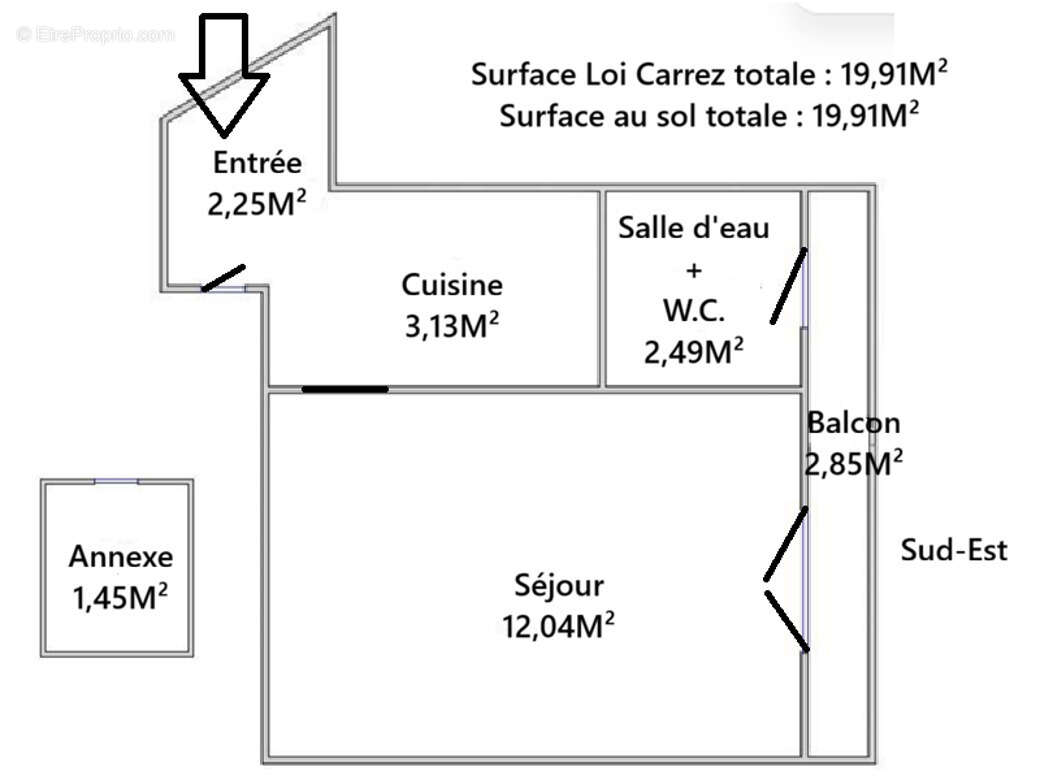 Appartement à ISSY-LES-MOULINEAUX