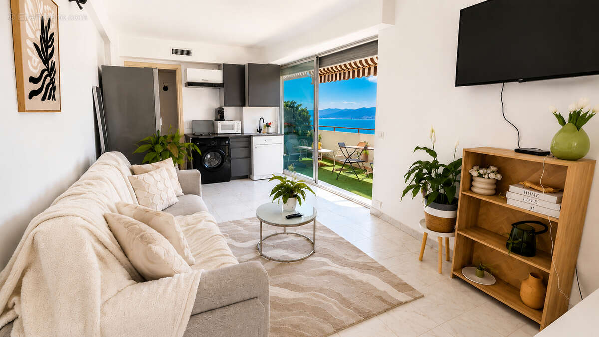 Exclusivite - magnifique studio vue mer a couper le souffle - chateau de la mer - acces prive a la plage front de mer - photo 5