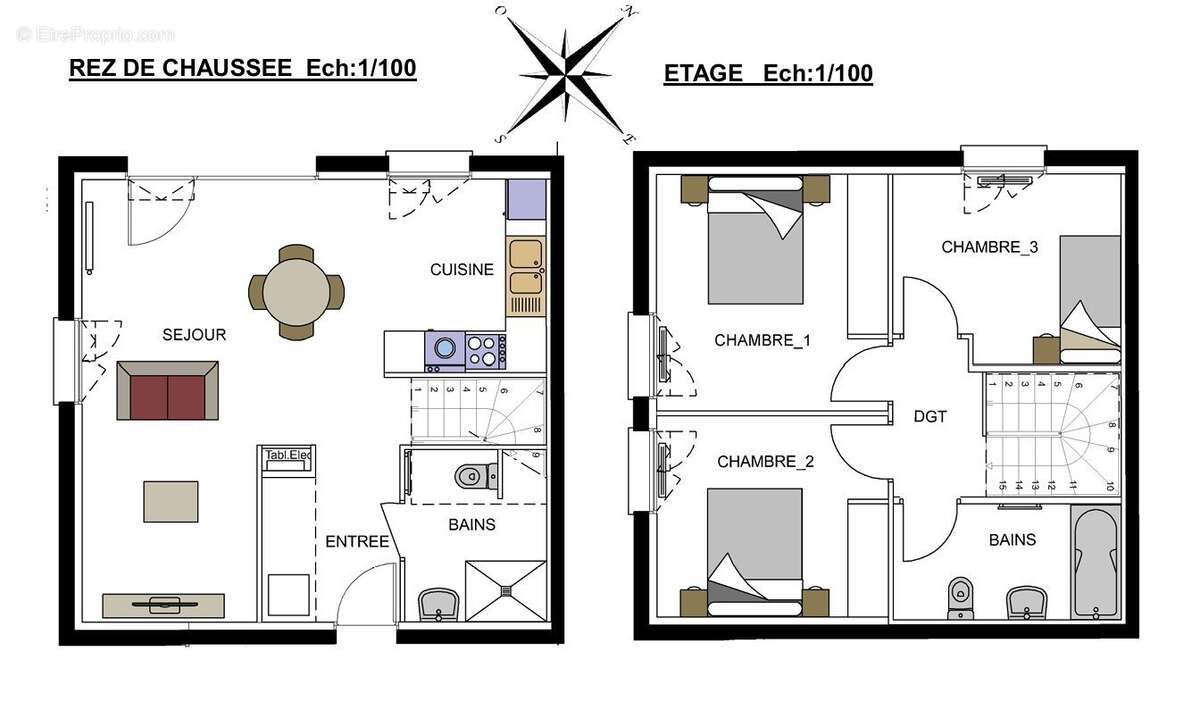 Appartement à ORCHAMPS-VENNES