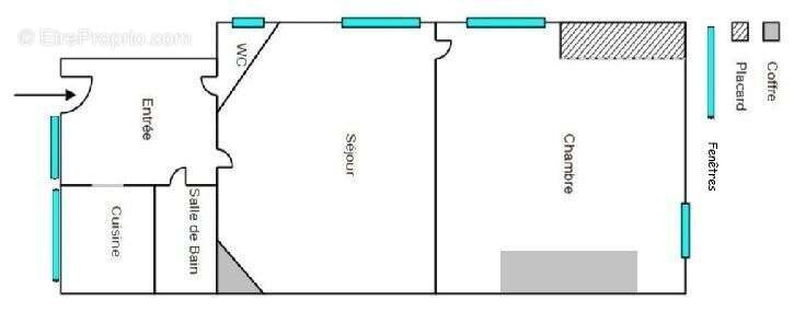 Appartement à PARIS-17E