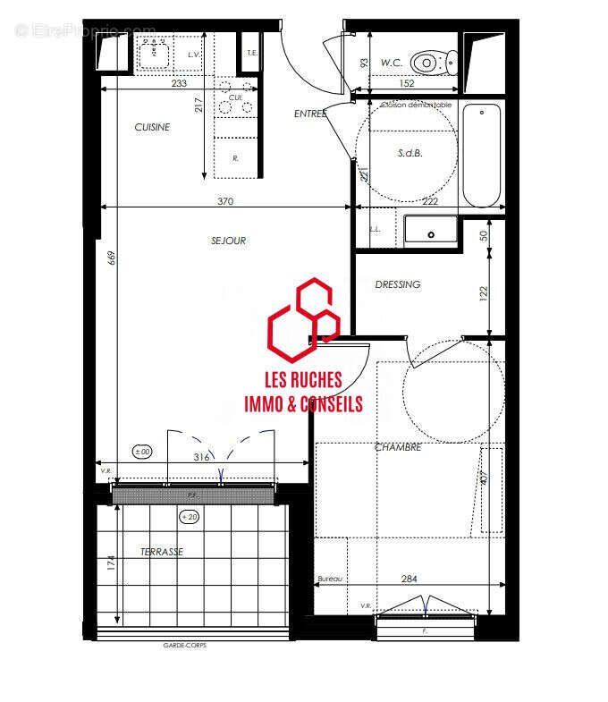 Appartement à BRUNOY