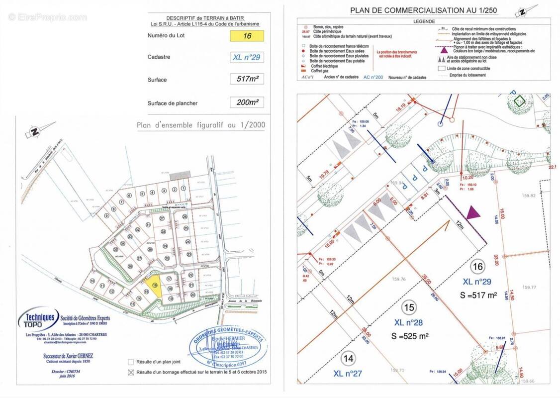 Terrain à ILLIERS-COMBRAY