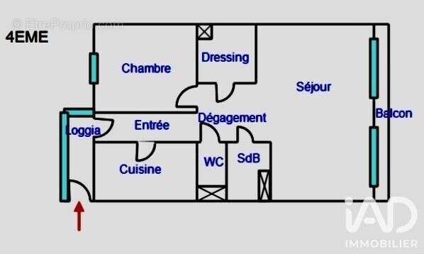 Appartement 53 m² à Toulon  - photo 9