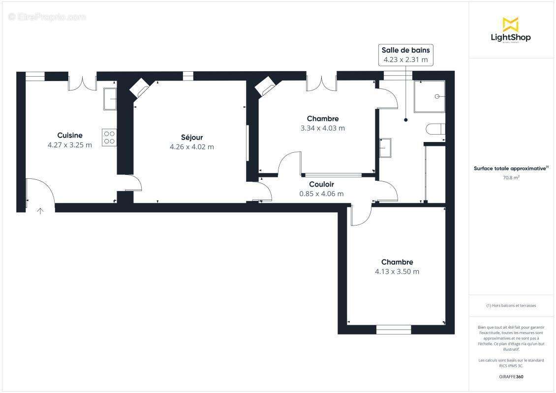 Appartement à BOULOGNE-BILLANCOURT