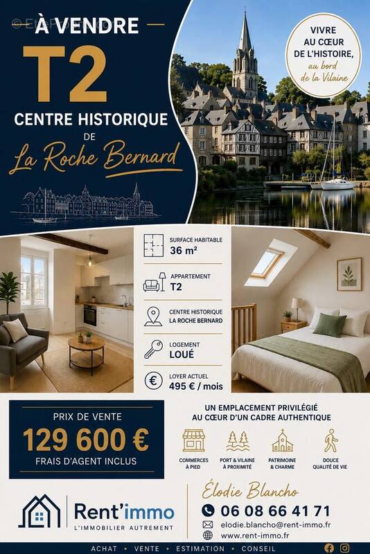 Appartement à LA ROCHE-BERNARD