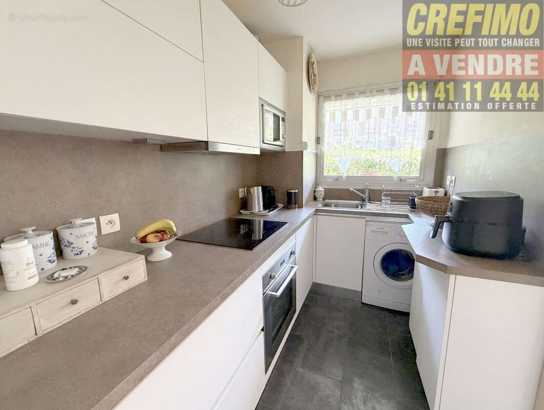 Deux pièces rez-de-jardin à vendre à Asnières - agence immobilière CREFIMO - photo 3