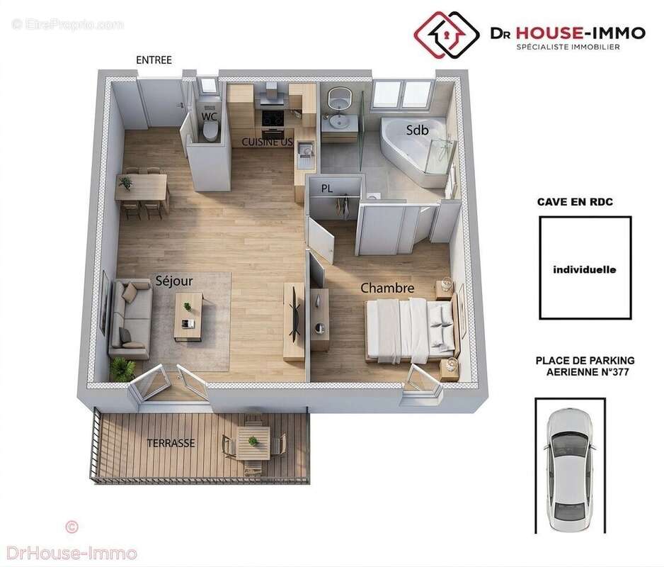 Appartement à CUGNAUX