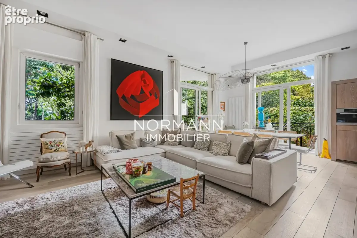 Neuilly sur seine - boulevard du chateau - duplex - 3 chambres - jardin - photo 1