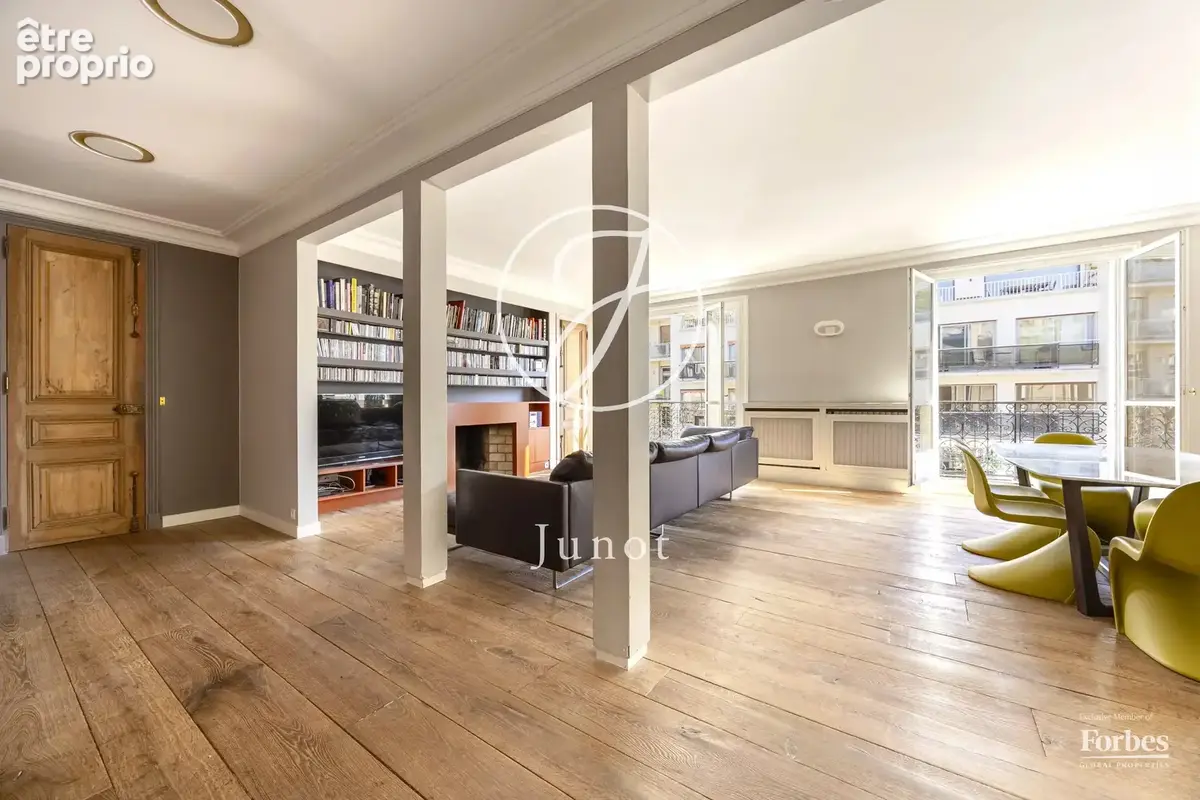 Paris 16e - JASMIN - Appartement - 6 pièces - 156,48m² Carrez - 157,46m² au sol - 4 chambres - Étage élevé - Balcon filant - photo 4