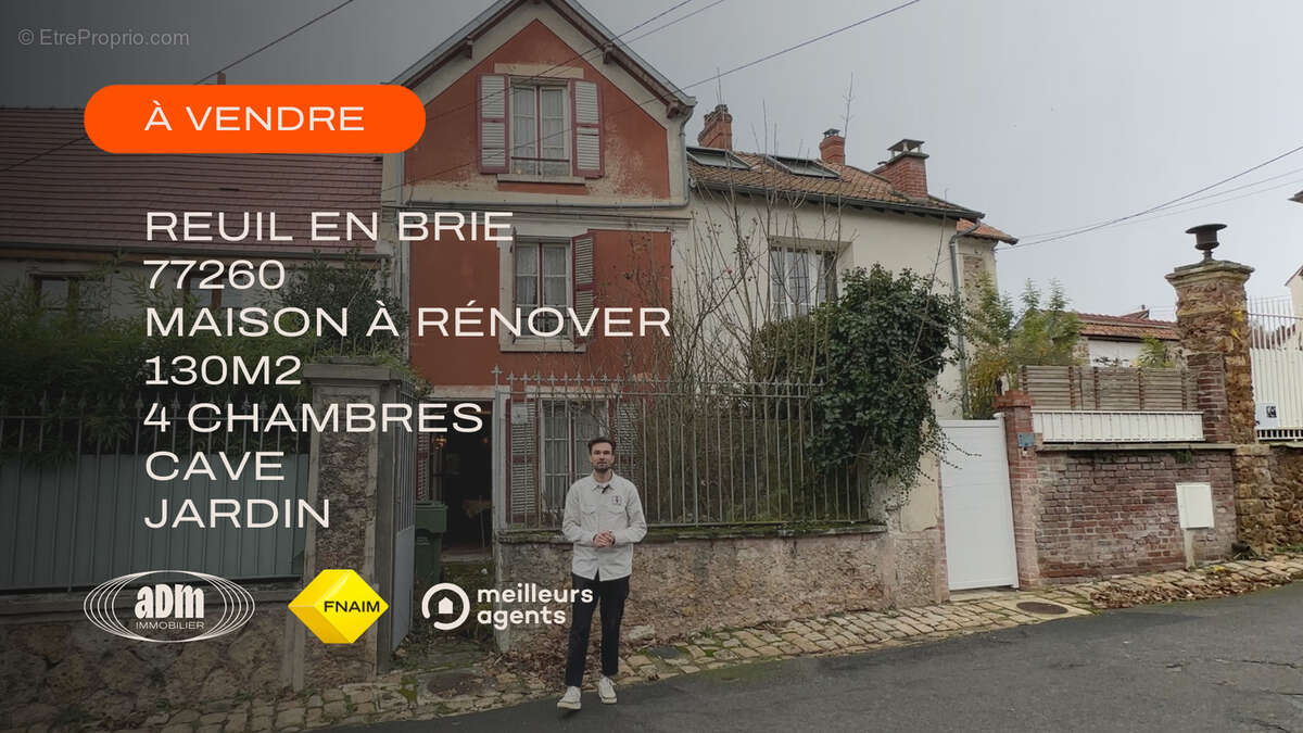 Maison à REUIL-EN-BRIE