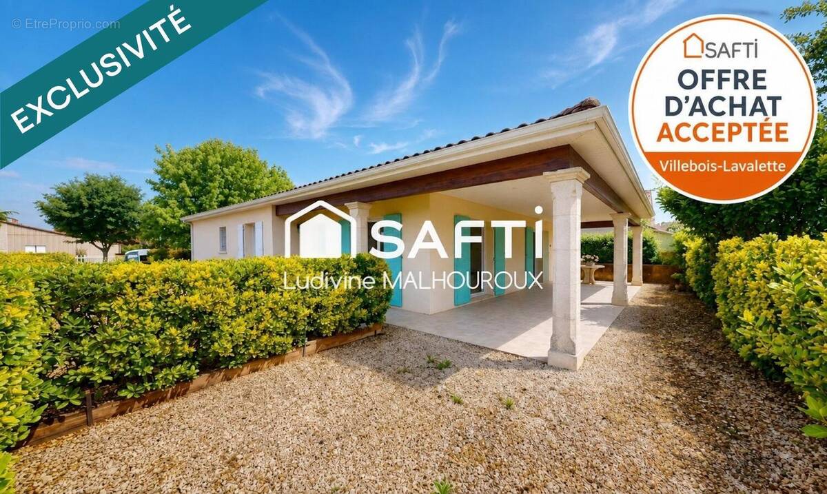 Photo 1 - Maison à VILLEBOIS-LAVALETTE