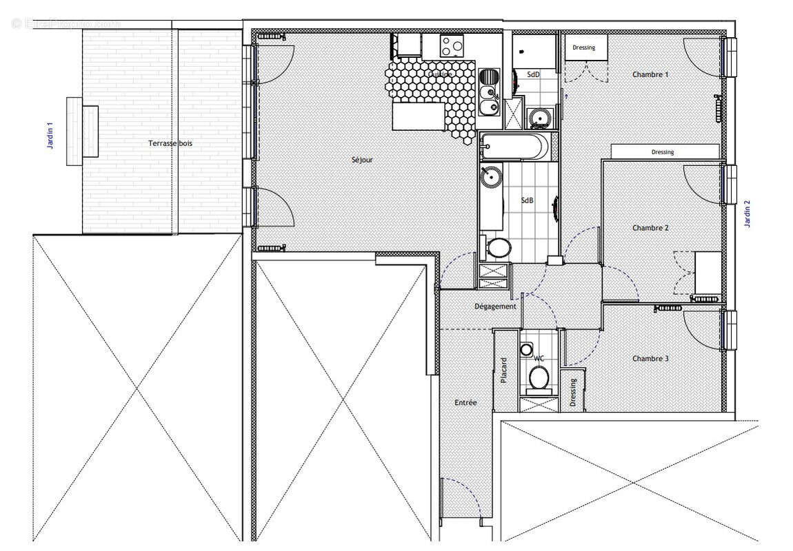 Appartement à NANTERRE