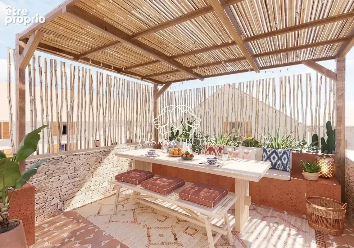 Terrace - Projection architecte home stage virtuel