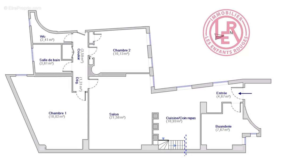Appartement à PARIS-2E