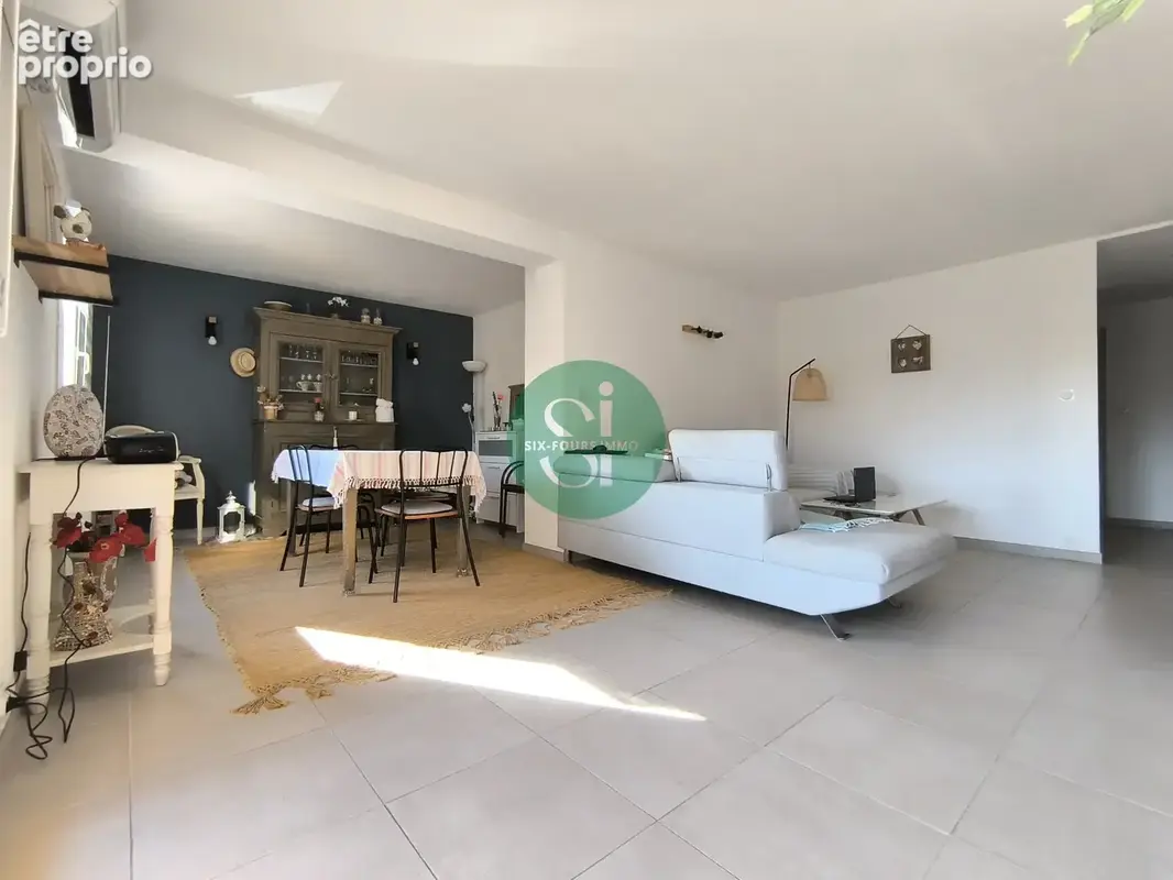 Six-fours-les-plages   appartement t3/4 traversant   1er et dernier étage - photo 4
