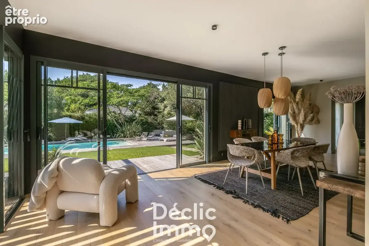 Maison d'architecte exceptionnelle 242m² 4ch piscine 15min Bordeaux Centre - photo 5