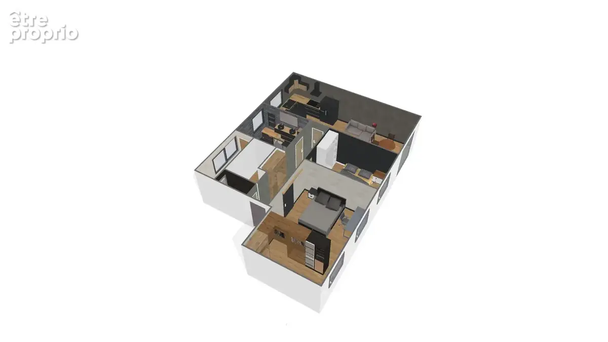 BESANÇON - Appartement traversant 5 pièces de 80,16 m²  et cave Idéal famille ou investissement - photo 14