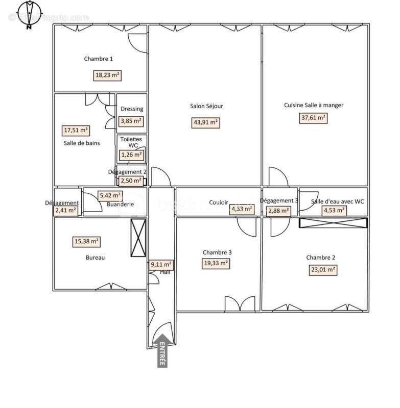 ANNECY – Appartement 211m² Adresse Signature  Rue du Pâquier - photo 18