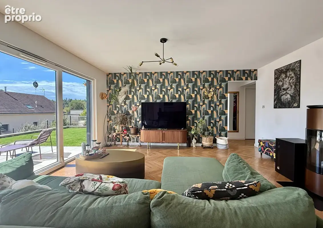 Maison contemporaine en bois, 4 chambres, l'Etoile 39570 - photo 15