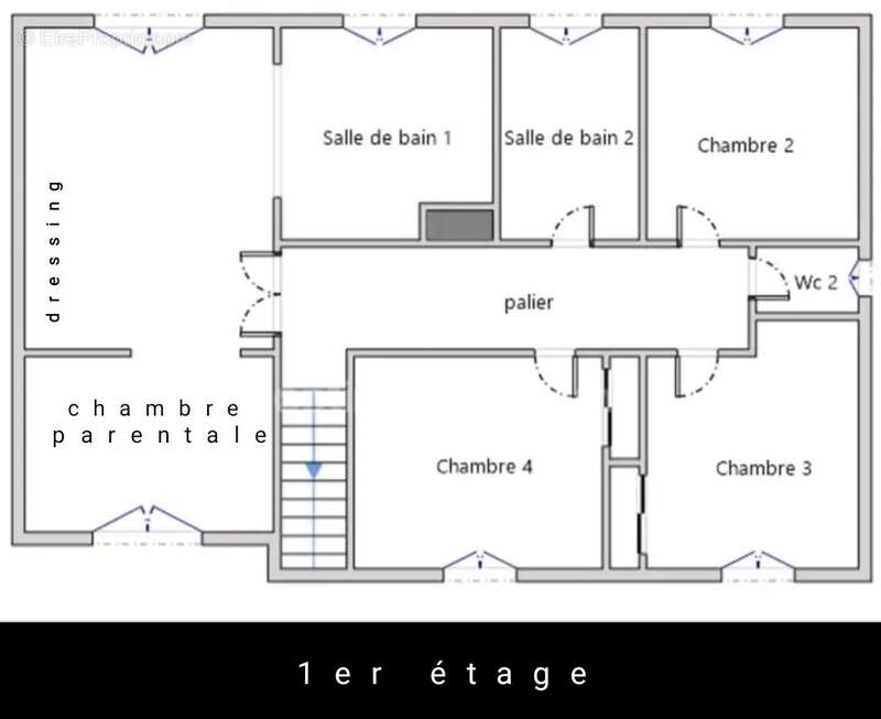  Maison T6 de 152 m² à Nogaro – Centre-ville & Jardin arboré - photo 21