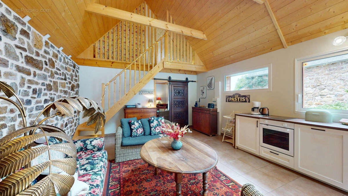 Ensemble immobilier d'exception   2 gîtes avec excellente rentabilité et une magnifique longère en pierre   Pr - photo 38
