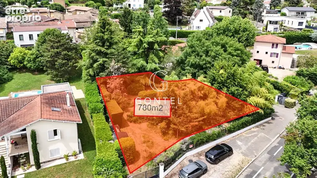 Terrain constructible : SAINT-DIDIER-AU-MONT-D’OR – - photo 2