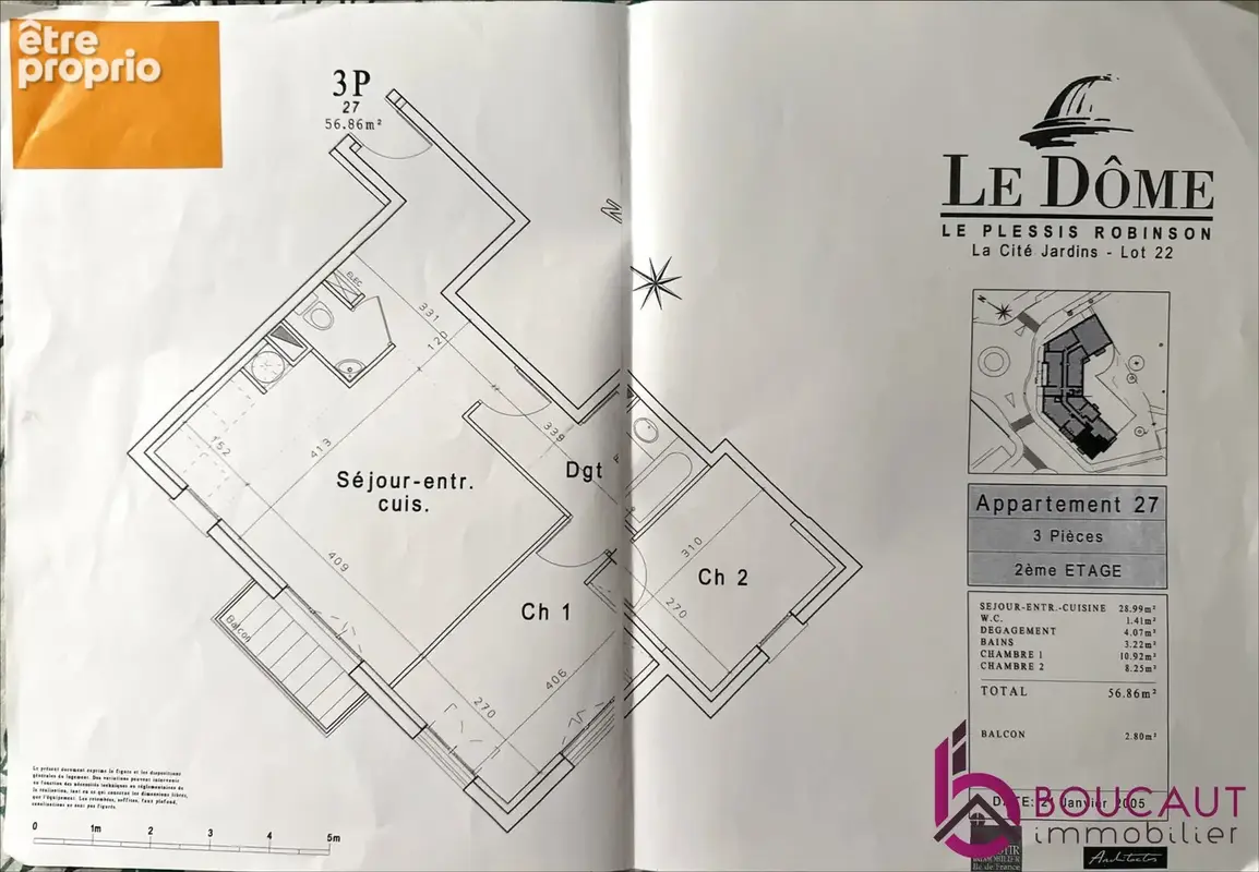 Appartement 3 pièces 59 m² à vendre à Le Plessis-Robinson (92350) - photo 9