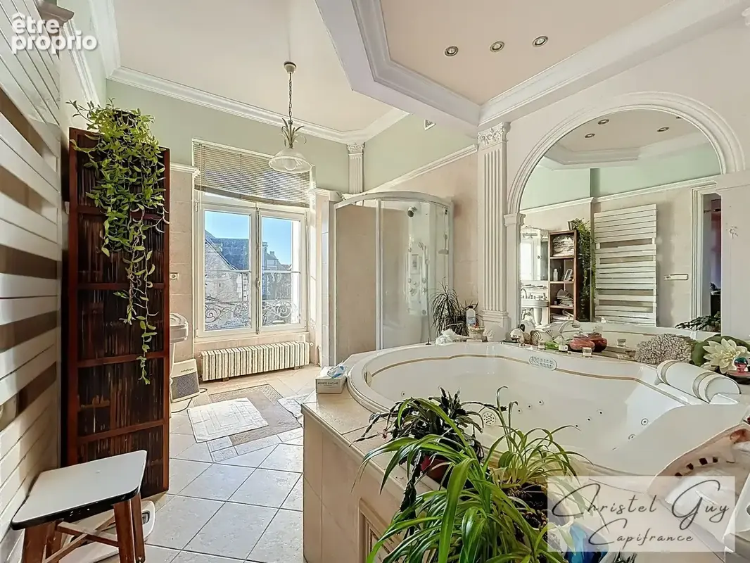 Maison de Maître, coeur de ville MONTVAL-SUR-LOIR (72), 6 chambres, terrain 2090 m² - photo 12