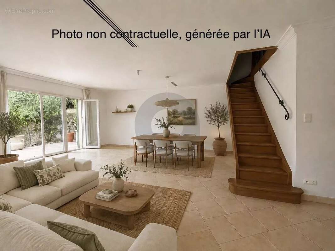Sospel maison + studio terrain - photo 7