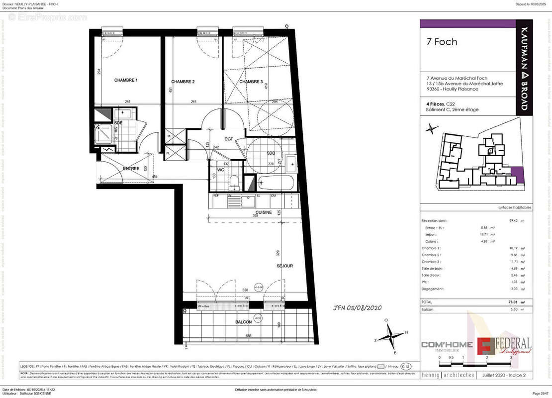 Appartement à NEUILLY-PLAISANCE