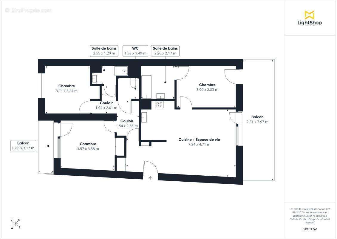 Appartement à COLOMBES