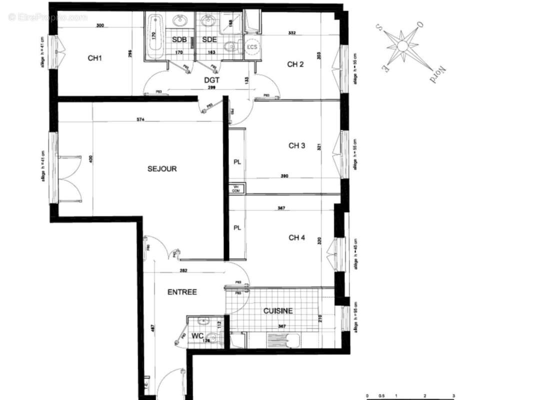 Appartement à VERSAILLES