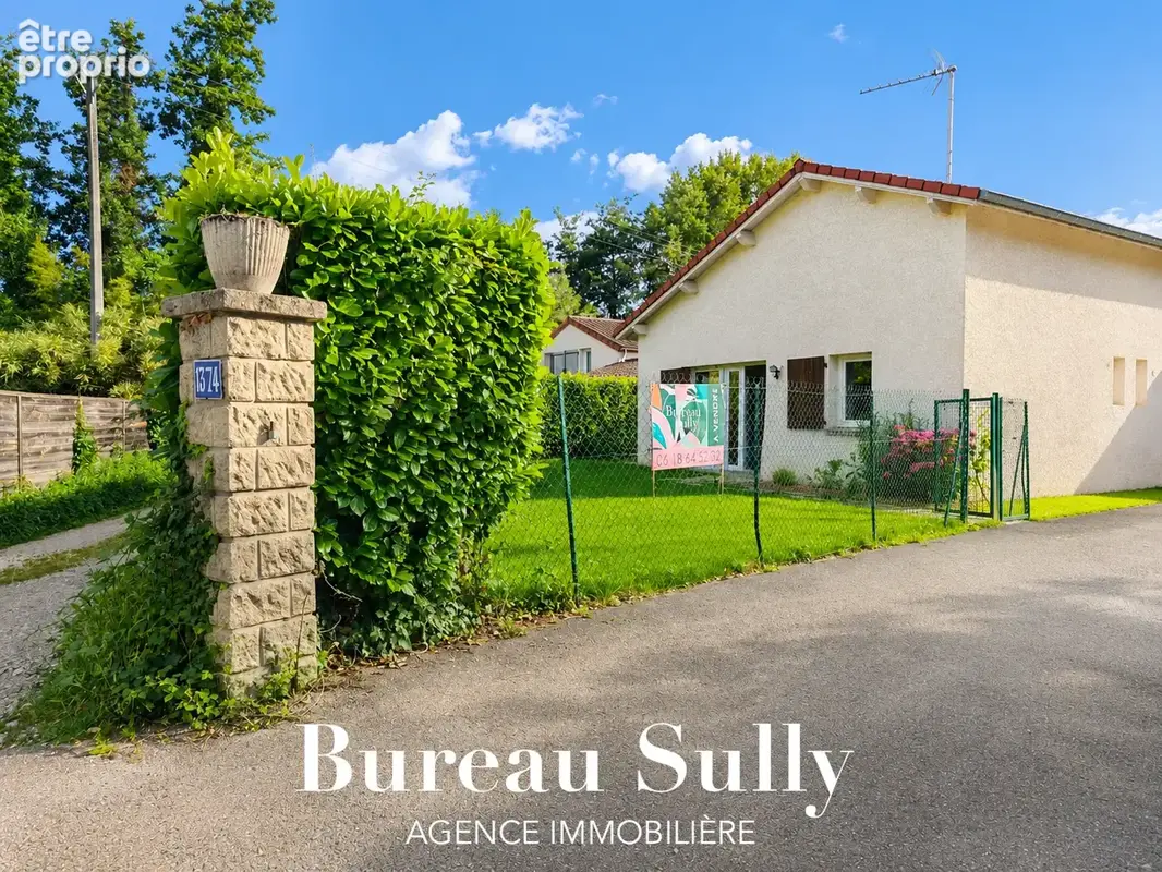 Limite GENAY sur MASSIEUX / Maison T4 (90m2 hab) sur 329m2 de terrain clos arboré parking. TB état - photo 4