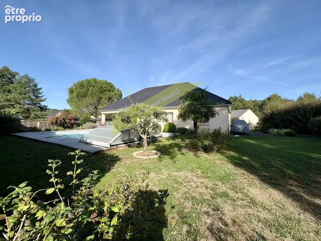 Maison plain-pied avec piscine à saint-viance - photo 12