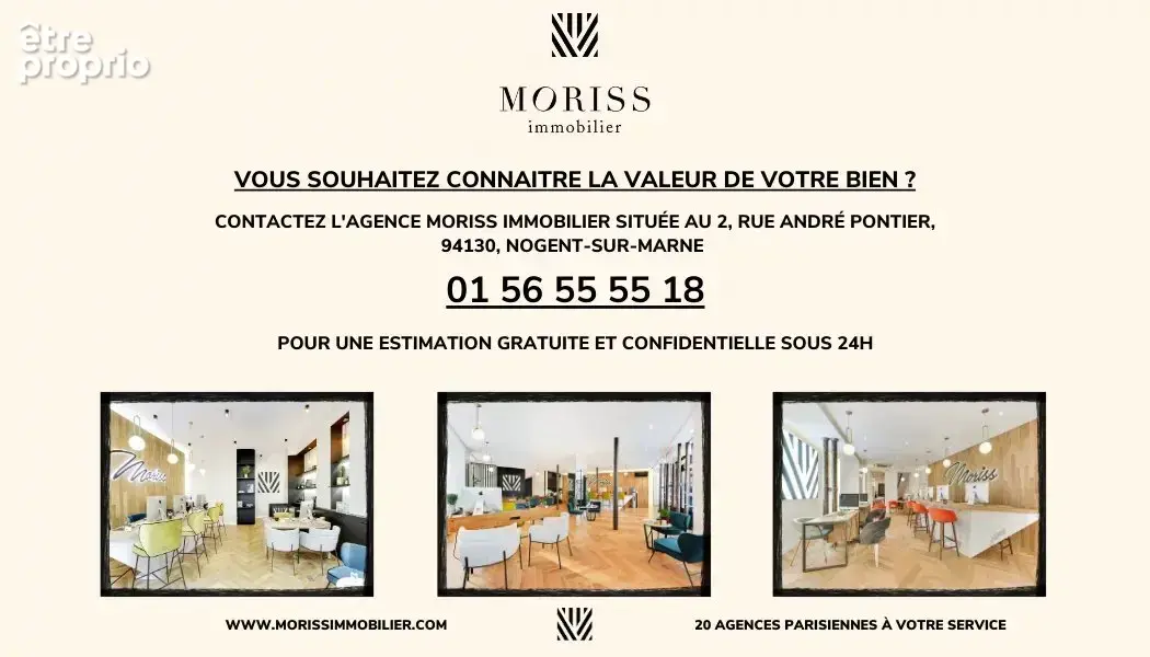 Nogent-sur-Marne maison en R+2 avec jardin - photo 16