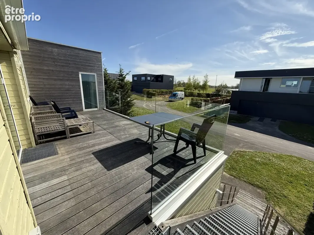 Grande terrasse privative