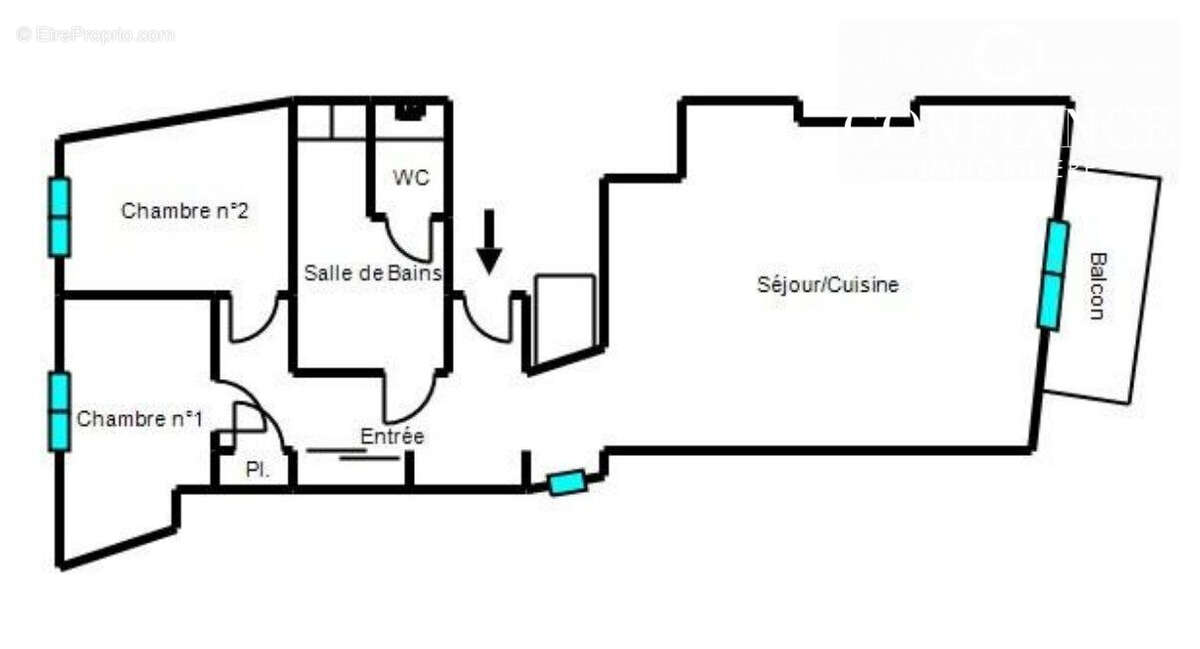 Appartement à SAINT-ETIENNE-DE-TINEE