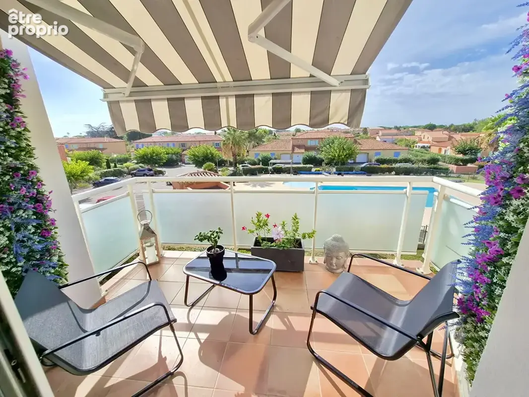 T3 avec terrasse - le village - le barcares - photo 7