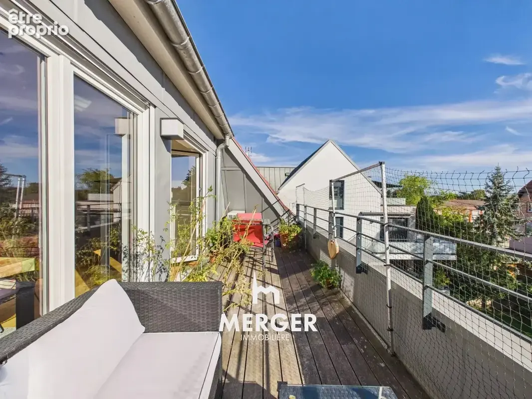 La robertsau — adresse prestigieuse — duplex de caractère avec terrasse - photo 7