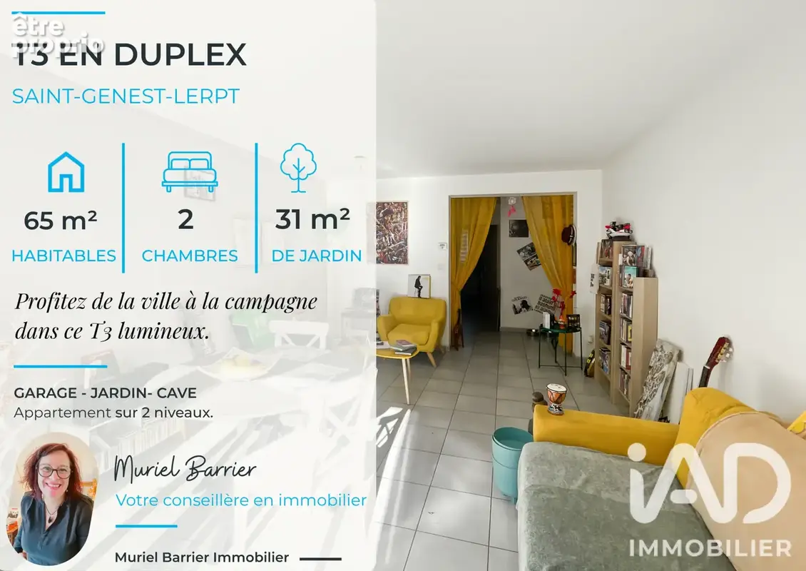 Photo 1 - Appartement à SAINT-GENEST-LERPT
