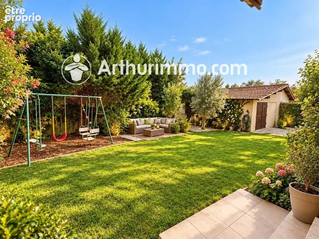 À vendre – maison-appartement avec jardin, terrasse et garage à feyzin - photo 2