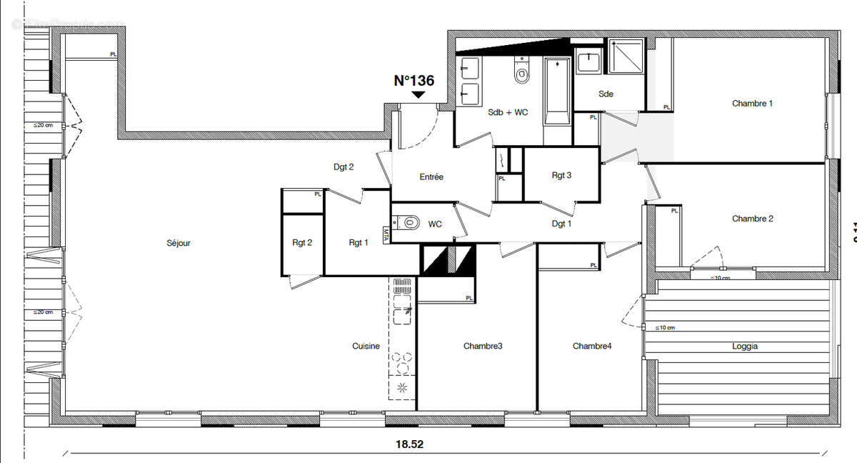 Appartement à TOULOUSE