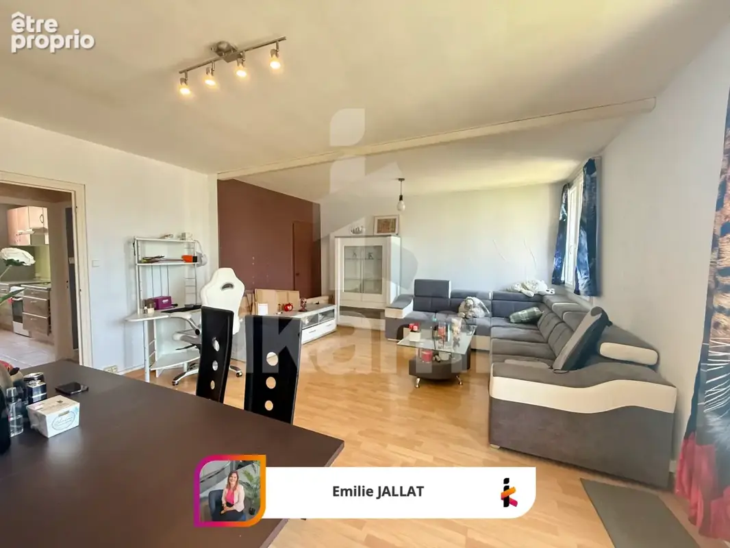 SAINT-MARTIN-LE-VINOUX   T3 de 72 m2 avec balcon, cave et stationnement - photo 2