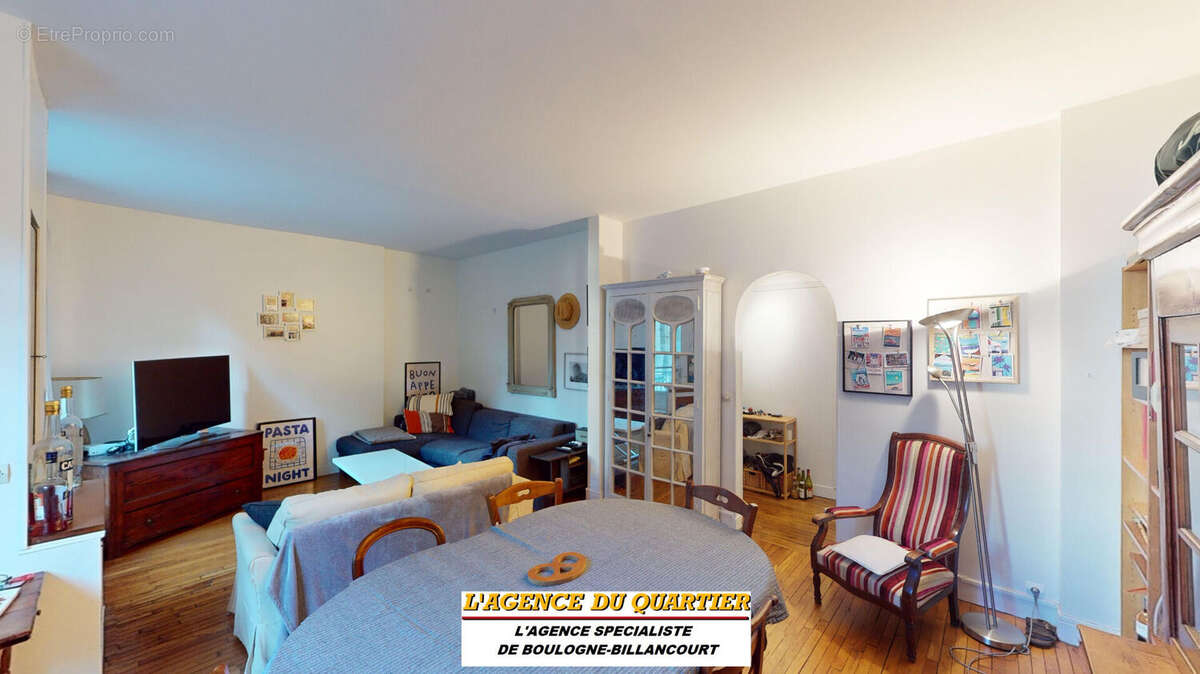 Appartement à BOULOGNE-BILLANCOURT