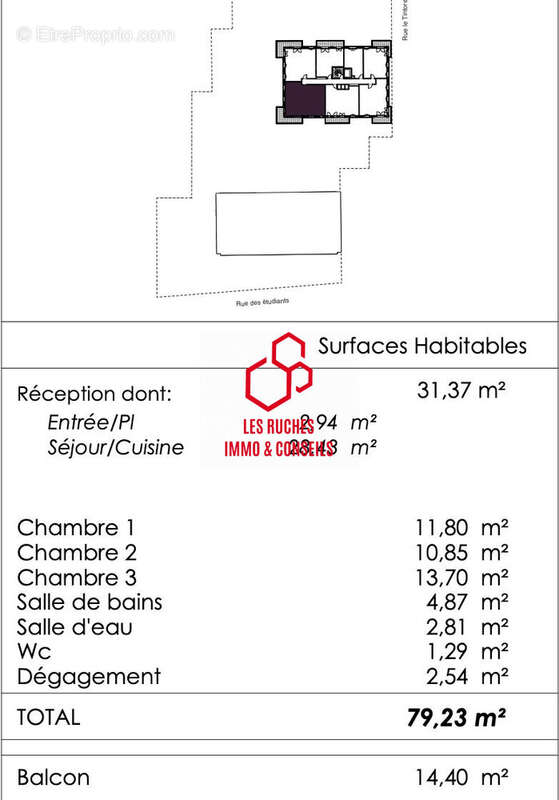 Appartement à COURBEVOIE