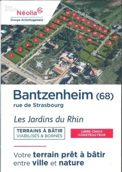 Terrain à BANTZENHEIM