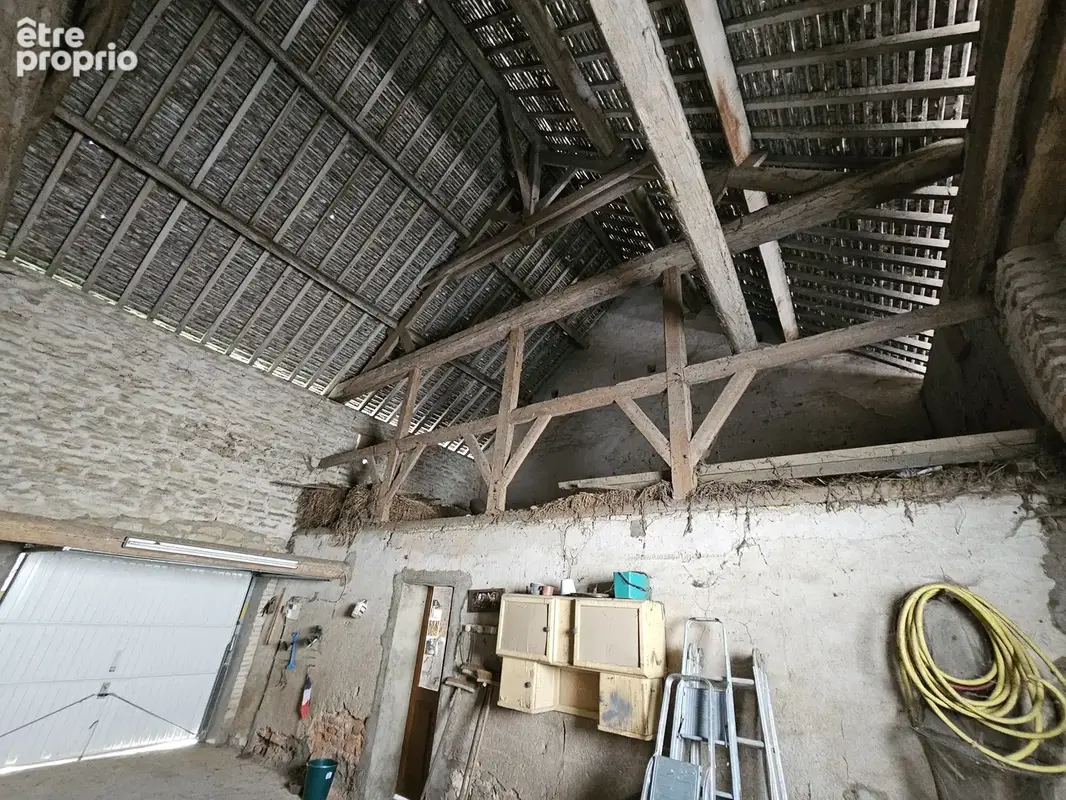 Axe Verdun Beaune Chalon - maison de village avec grange en pierre - photo 20