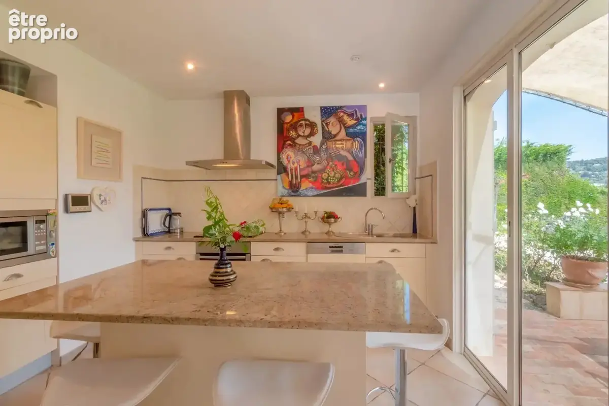 Vente Maison 7 pièces - La Colle Sur Loup - Piscine Terrain Constructible - photo 12